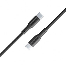Дата кабель USB-C to USB-C 1.0m Promate (xcord-cc.black)
