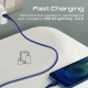 Дата кабель USB 2.0 AM to Lightning 1.2m blue Promate (powerline-ai120.blue)