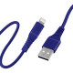 Дата кабель USB 2.0 AM to Lightning 1.2m blue Promate (powerline-ai120.blue)