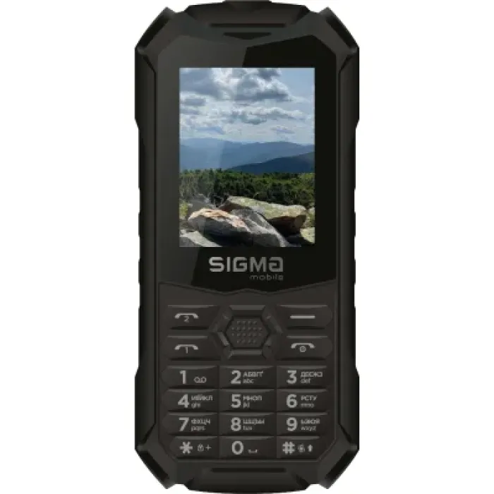 Мобільний телефон Sigma X-treme PV68 Black (4827798738214)