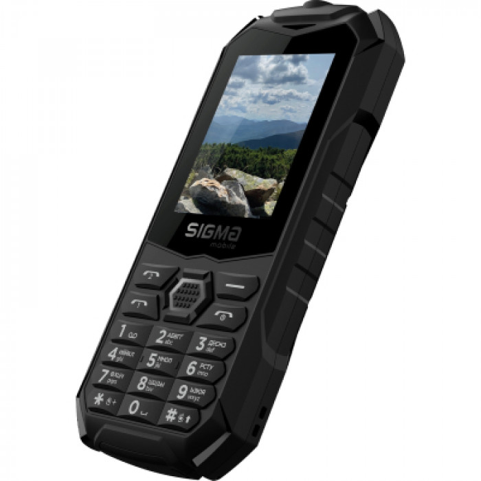 Мобільний телефон Sigma X-treme PV68 Black (4827798738214)