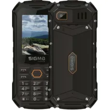 Мобільний телефон Sigma X-treme PV68 Black Orange (4827798738221)