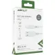 Дата кабелю USB 2.0 AM to Lightning 1.2m 2.4A TPE C3-02 White Acefast (6974316280835)