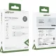 Дата кабель USB 2.0 AM to USB-C 1.2m 3.0A TPE White Acefast (6974316280873)