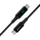 Дата кабель USB-C to USB-C 2.0m 100W with display C6-03 Acefast (6974316281054)