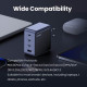 Зарядний пристрій Ugreen 4xUSB 100W (3xUSB-C+USB-A) Gan Nexode Fast Charger Grey X565 (35043)