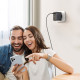 Зарядний пристрій Ugreen 4xUSB 100W (3xUSB-C+USB-A) Gan Tech Fast GAN Charger black CD226 (40747)