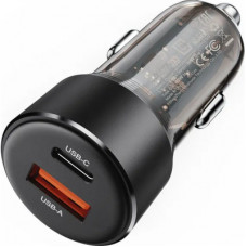 Зарядний пристрій Acefast 2xUSB 60W (USB-C + USB-A) B12 (6974316282914)