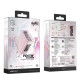 Зарядний пристрій Acefast 3xUSB 65W (2xUSB-C+USB-A) Gan A45 Fast Charger Cherry blossom (6974316282082)