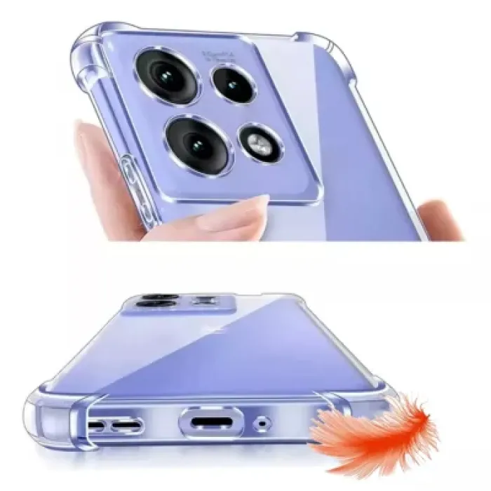 Чохол до мобільного телефона BeCover Anti-Shock Motorola Edge 50 Clear (713149)
