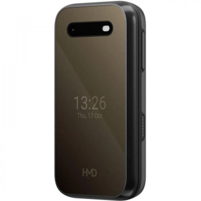 Мобільний телефон HMD 2660 4G Flip DS Black