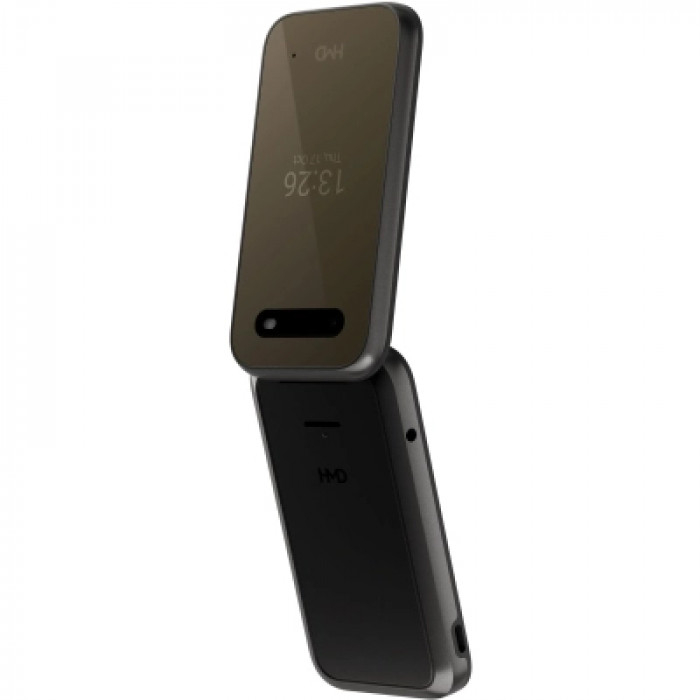 Мобільний телефон HMD 2660 4G Flip DS Black