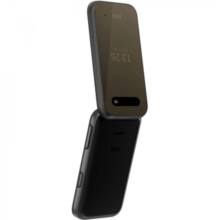 Мобільний телефон HMD 2660 4G Flip DS Black