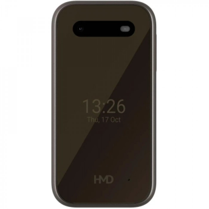 Мобільний телефон HMD 2660 4G Flip DS Black