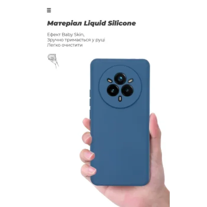 Чохол до мобільного телефона Armorstandart ICON Realme 14 Pro 5G Camera cover Dark Blue (ARM83623)