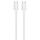 Дата кабель USB-C to USB-C 2.0m (braided cotton) (PD Fast Charging 60W) 3.0А grey ColorWay (CW-CBPDCC068-GR)