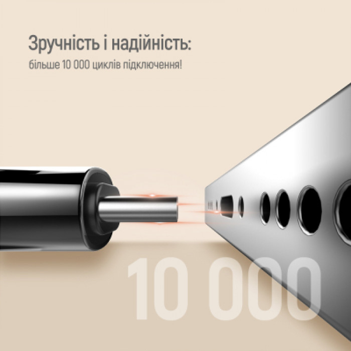 Дата кабель USB-C to USB-C 2.0m (PVC+Aluminum Alloy) (PD Fast Charging 240W) 5А black ColorWay (CW-CBPDCC070-BK)