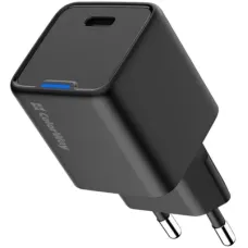 Зарядний пристрій ColorWay GaN Mini 25W PD Port PPS USB-C black (CW-CHS052PD-BK)