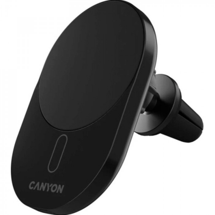 Універсальний автотримач Canyon OnGrip 105 15W Qi2 Wireless Black (CNS-CCH105B)