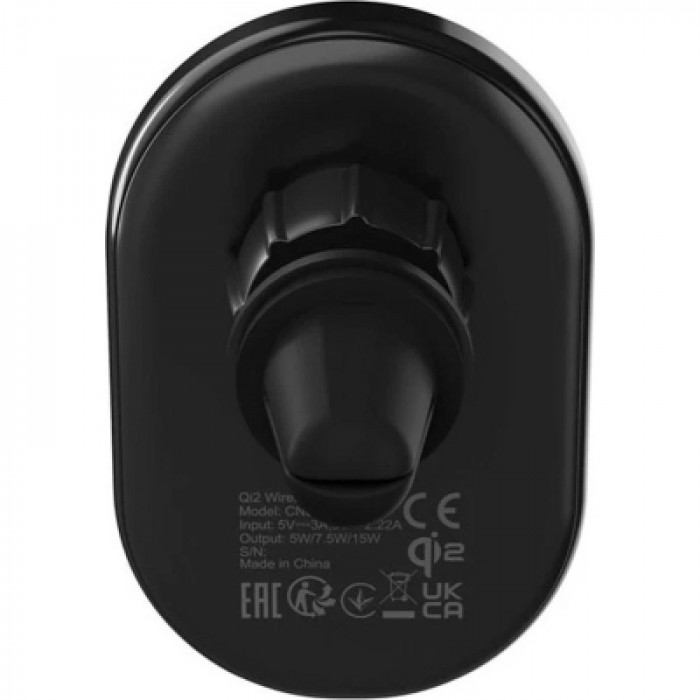 Універсальний автотримач Canyon OnGrip 105 15W Qi2 Wireless Black (CNS-CCH105B)