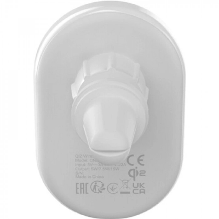 Універсальний автотримач Canyon OnGrip 105 15W Qi2 Wireless White (CNS-CCH105W)