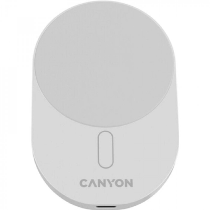 Універсальний автотримач Canyon OnGrip 105 15W Qi2 Wireless White (CNS-CCH105W)