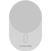 Універсальний автотримач Canyon OnGrip 105 15W Qi2 Wireless White (CNS-CCH105W)
