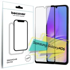 Скло захисне BeCover Samsung Galaxy A06 SM-A065 Black (713240)