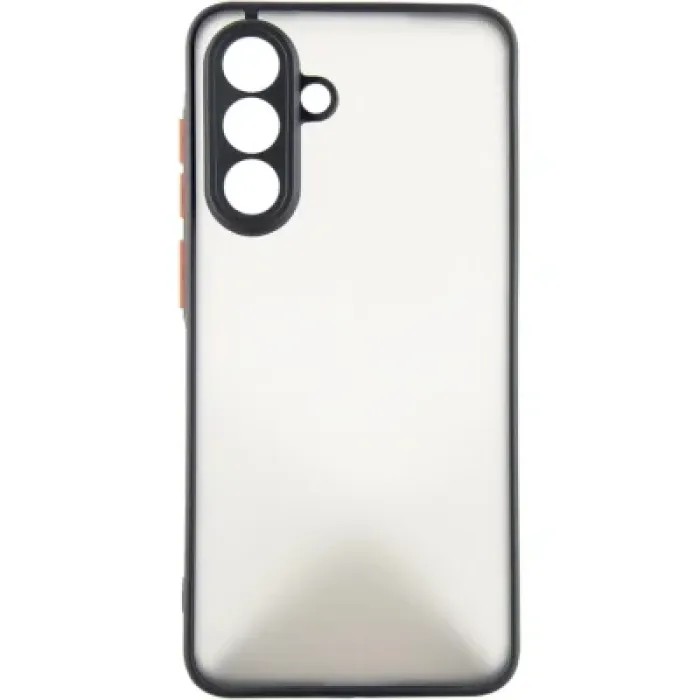 Чохол до мобільного телефона Dengos Kit Samsung Galaxy A56 Matte + 2 pcs glass (Black) (DG-CTG2P-05)