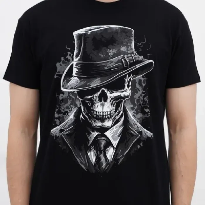 Футболка Sol's Imperial Gentlemen's skull насичений чорний L (11500309/395L)