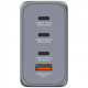 Зарядний пристрій Verbatim GaN 200 W 4 ports (2xUSB-C-100 W,USB-C-65 W /USB-A -3.0) (32204)