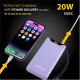 Батарея універсальна Intenso F10000 10000mAh QC3.0 purple (7332033)