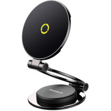 Універсальний автотримач Baseus MagPro Series II Magnetic Car Mount Stick-on Version Cosmic Black (C40172900121-00)