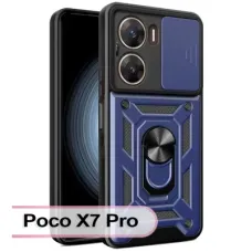 Чохол до мобільного телефона BeCover Military Poco X7 Pro Blue (713464)