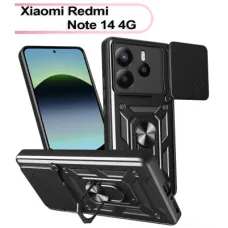 Чохол до мобільного телефона BeCover Military Xiaomi Redmi Note 14 4G Black (713451)