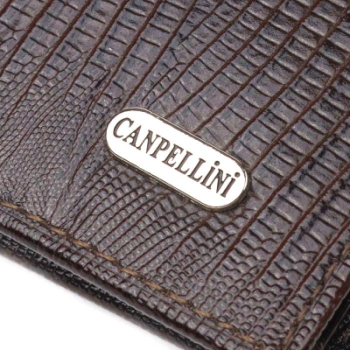 Гаманець Canpellini З натуральної шкіри Коричневий (21585)