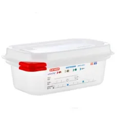 Харчовий контейнер Araven з кришкою GN 1/9 h-6,5 см 0,6 л (03020)