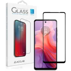 Скло захисне ACCLAB Full Glue MOTO E14 Black (1283126597688)
