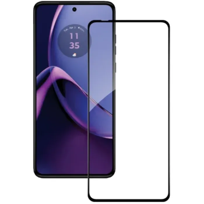 Скло захисне ACCLAB Full Glue Moto G84 Black (1283126582332)