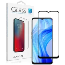 Скло захисне ACCLAB Full Glue Realme V20 Black (1283126559419)