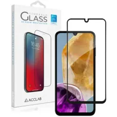 Скло захисне ACCLAB Full Glue Samsung M15 Black (1283126591709)