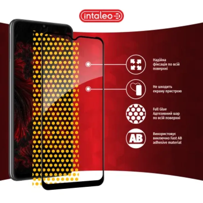 Скло захисне Intaleo Full Glue Samsung A32 5G Black (1283126541742)