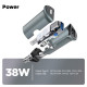 Зарядний пристрій Armorstandart USB Type-C PD20W + USB QC 3.0 Grey + cable Lightning (ARM82460)