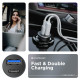 Зарядний пристрій Armorstandart USB Type-C PD20W + USB QC 3.0 Grey + cable Lightning (ARM82460)