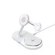 Зарядний пристрій Armorstandart Wireless Charging H101 3 in 1 Magnetic White (ARM78102)