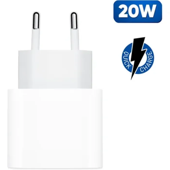 Зарядний пристрій Armorstandart AMHJ83 20W USB-C White + cable USB-C to Lightning (ARM77724)