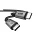 Дата кабель USB-C to USB-C 1.0m USB4 40Gbps 240W 8K60Hz black Armorstandart (ARM81921)