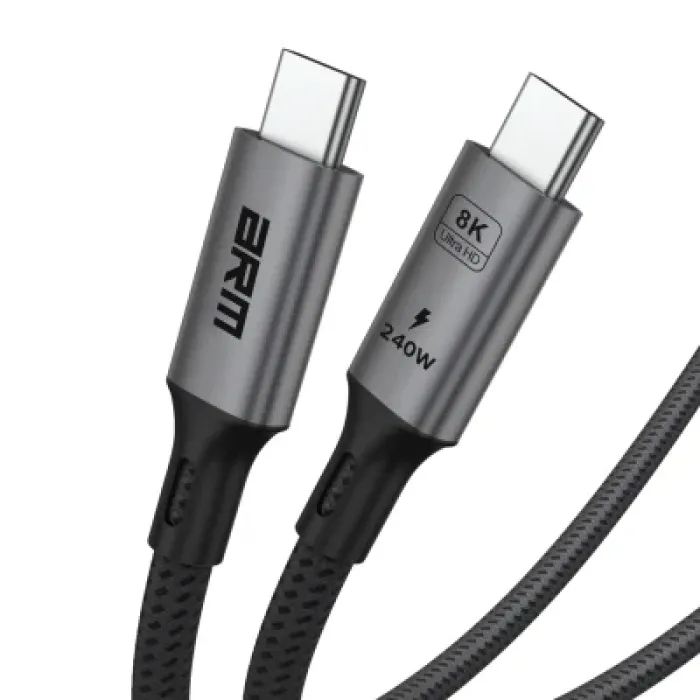 Дата кабель USB-C to USB-C 1.0m USB4 40Gbps 240W 8K60Hz black Armorstandart (ARM81921)