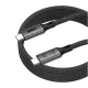 Дата кабель USB-C to USB-C 1.0m USB4 40Gbps 240W 8K60Hz black Armorstandart (ARM81921)