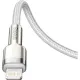Дата кабель USB-C to Lightning 1.0m Cafule Metal PD 20W white Baseus (CATLJK-A02)